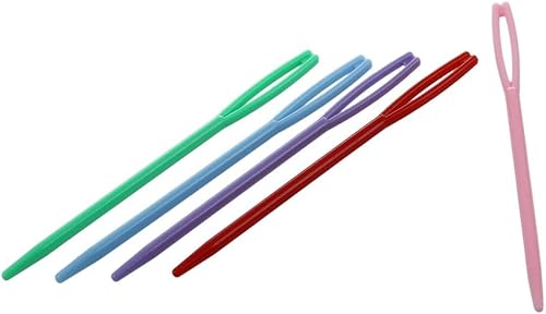Lot de 10 aiguilles en plastique réutilisables pour enfant - 2 tailles - Nail Gallerys
