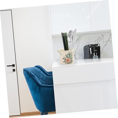 Seau De Rangement Pour Support Pour Ustensiles Pot Égouttoir À Ustensiles Couverts Support Pour De Cuisine Égouttoir Pour Une Cuisine Bien Rangée - Nail Gallerys