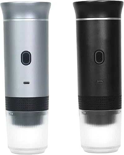 Portable Espresso Maker, cafetière de voyage auto-chauffante 3 en 1, mini machine à expresso avec 3 modes pour le voyage, camping, randonnée, café portable, - Nail Gallerys