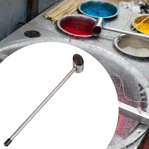 KEXIAO Cuillère à sucre en acier inoxydable pour barbe à papa pour des mesures précises dans la fabrication de bonbons et la pâtisserie, facile à utiliser et robuste - Nail Gallerys