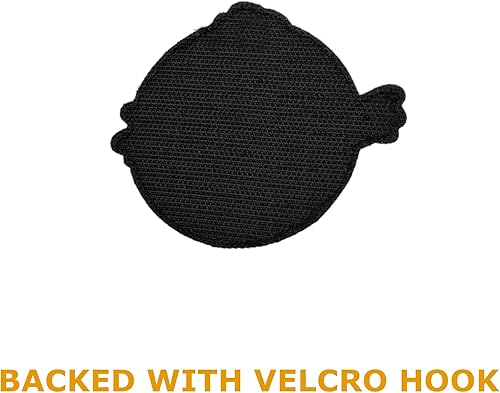 Ghostbusters No Ghost Cosplay Movie PVC Patch (Black Glow Dark) - Nail Gallerys