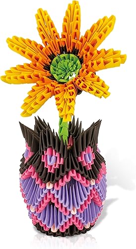 CreativaMente - Creagami - Vase avec Fleur - 739 - Nail Gallerys