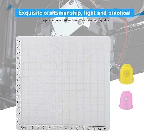 Jimfoty Tapis de Stylo 3D, Tapis de Conception en Silicone pour Stylo d'impression 3D avec des modèles de Base Multi - Nail Gallerys