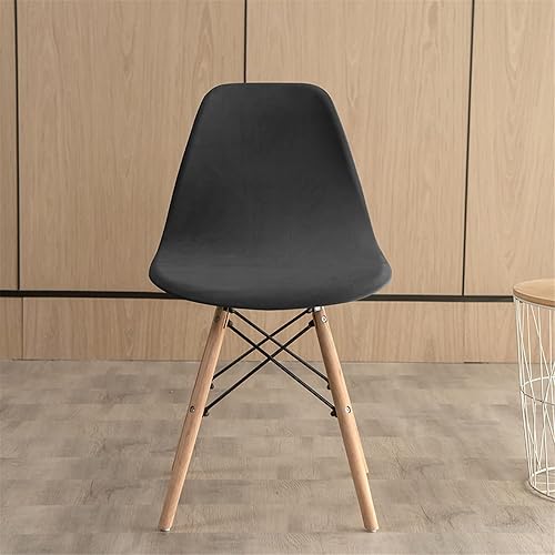 FANSU Housse de Chaise Scandinave Extensible Velours Luxe Housse de Chaise de Salle à Manger Lavable Couverture de Chaise Incurvée Recouvre Chaise pour Cuisine Maison Mariage (Beige,6 pièces) - Nail Gallerys