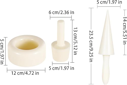 Ice Cream Cone Molds, Crispy Cone Roller Shaper, Kitchen Homemade Desserts, Making Aid with Comfortable Grip, Baking Cones for Tea Break, Parties, Home, Kitchens and Indoor Use - Nail Gallerys