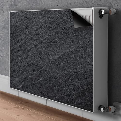 Decormat Cache Radiateur Magnétique Couverture Tapis Décoratif Gris Cache Aeration 80x60cm - Sable Noir - Nail Gallerys