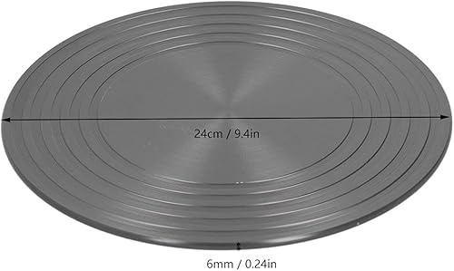 Plaque De Diffuseur De Chaleur De 9,4'x 0,24', En Alliage D'aluminium Empêchant la Soupe De Renverser des Aliments, Radiateur Double Face, Surface Antidérapante, Diffuseur De Chaleur En Relief à la Ma - Nail Gallerys
