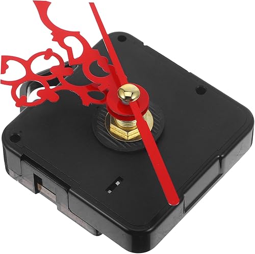 Veemoon Kit de D'horloge à Quartz Silencieux Mécanisme D'horloge Murale Simple Aiguilles de Remplacement sans Pile Maison Hôtel École de Balayage Silencieux Pièces D'horloge - Nail Gallerys