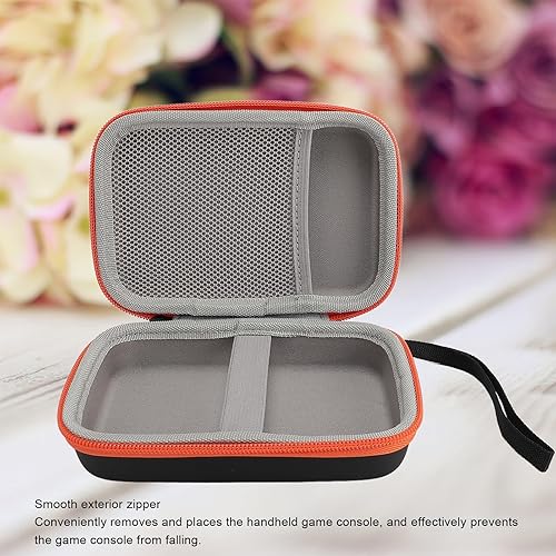 Gugxiom Étui de Console de Jeu Portable pour R36S, R40S Pro, RG35XXSP, RG353V, RG35XX, étui de Joueur de Jeu, Sac en Maille de Grande capacité Résistant aux Chocs Dur - Nail Gallerys
