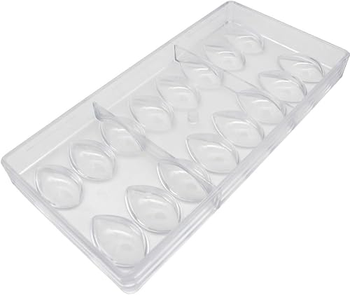 Moule à chocolat 3D en polycarbonate en forme d'olive - Nail Gallerys