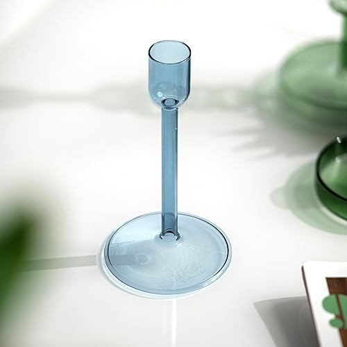 like. by Villeroy & Boch - Like Home Bougeoir en Lilas, 8 x 8 x 25 cm, Verre Borosilicate - Nail Gallerys