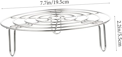 LIFKOME Support De Acier Inoxydable Rack De Cuisson pour Œufs Et Accessoire De Cuisine Indispensable pour Cuisson - Nail Gallerys