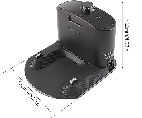 GYing GYing Chargeur de Batterie pour iRobot Roomba 5/6 / 7/8 / 9 / I7 /651 Series, 4452367 Station d'accueil pour téléphones Portables，Noir - Nail Gallerys