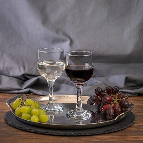 Lav Petits Verres à vin Nevakar - pour vin Rouge/Blanc - 200 ML - Lot de 6 - Nail Gallerys