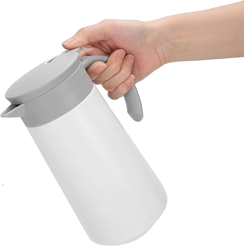 Kuuleyn Carafe à café Thermique, Thermos à café, Carafe Thermique de 800 ML avec revêtement en Acier Inoxydable de Grande capacité, cruche à Eau isolée, Bouilloire Thermique sous Vide - Nail Gallerys