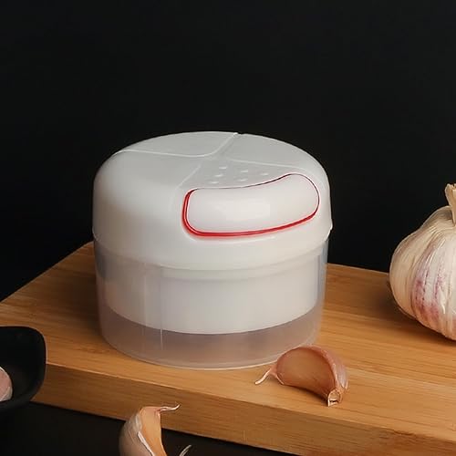 laxreheye Hachoir À Ail Compact | Mini Hachoir Manuel Multifonction Pour Légumes, Noix Et Épices | Préparateur Alimentaire Multifonction Gain de Temps pour Gingembre, Poivre et Fromage - Nail Gallerys