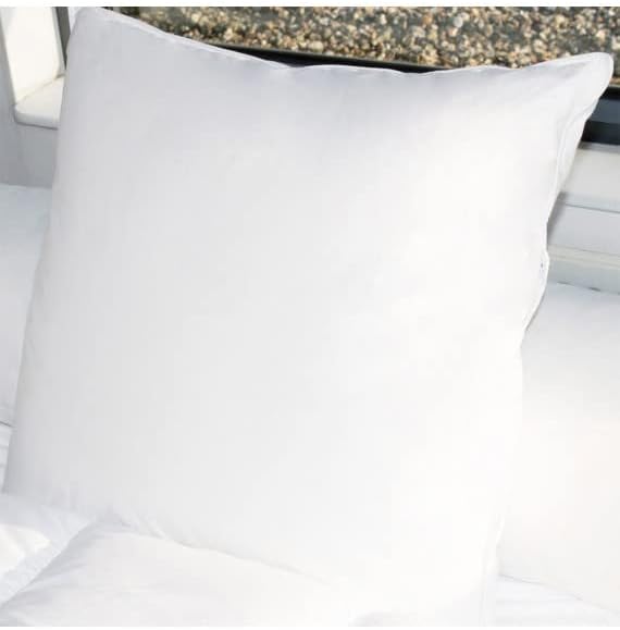 UNIVERSDECOR Oreiller à Mémoire de Forme 60 x 60 cm Mémofil Bleu Calin, Blanc - Nail Gallerys