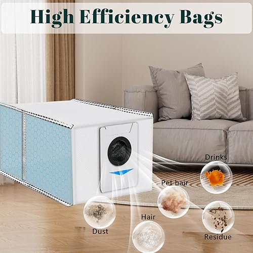 12 Pièces Kit d'accessoires pour Ecovacs DEEBOT T20 Omni / T20e Omni / T10 Omni / X1 Omni / X1e Omni, 8 Sac d'Aspirateur 4 Chiffon Lavable, Ensemble d'accessoires pour Aspirateur Robot - Nail Gallerys