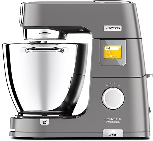 Kenwood Haushaltsgeräte KWL90.244SI Titanium Chef Patissier XL Robot de cuisine Argenté - Nail Gallerys