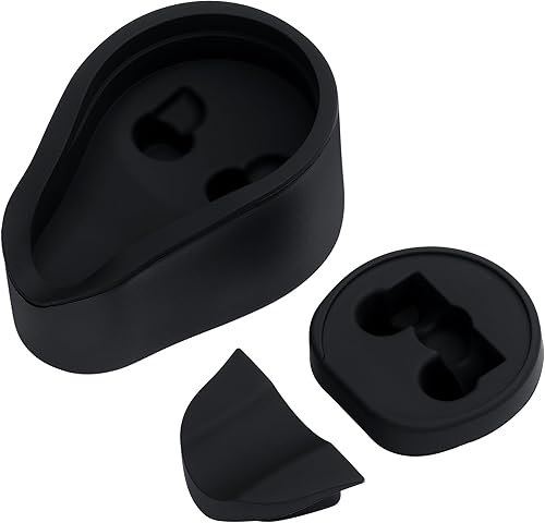 Normcore Station de tampage pour porte-filtre en acier inoxydable 304 avec support en silicone pour porte-filtres de 51 mm et 54 mm, noir - Nail Gallerys