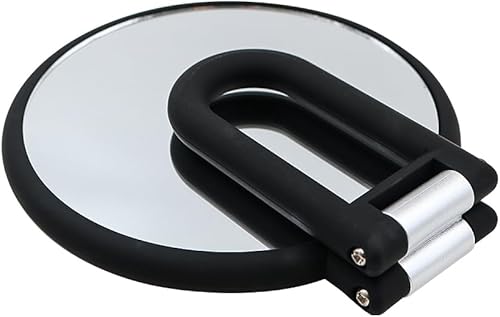 Sarini Miroirs de Maquillage Miroir de courtoisie Double Face grossissant 15 x Miroir de Voyage Pliant - Nail Gallerys