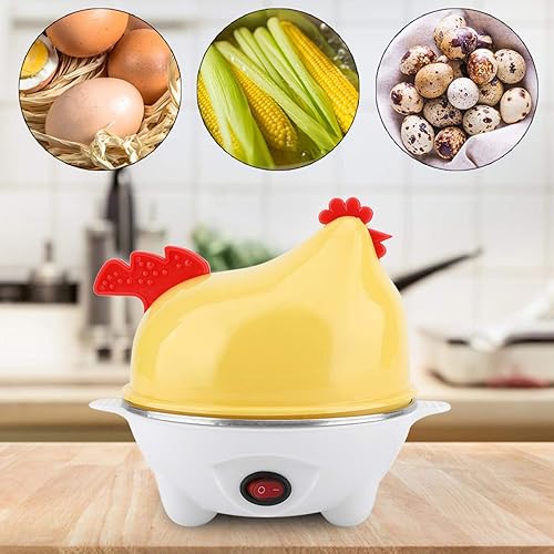 Cuiseur à oeufs inodore, chaudière à oeufs ABS saine et sûre, maïs pour oeufs à la vapeur - Nail Gallerys