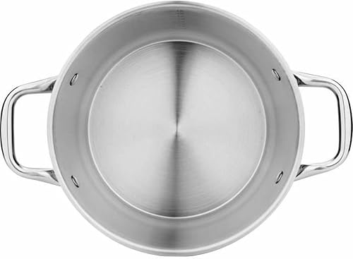 AM0073 Arthur Martin Marmite 32 cm avec couvercle – Acier Inoxydable – Tous feux dont induction - Nail Gallerys