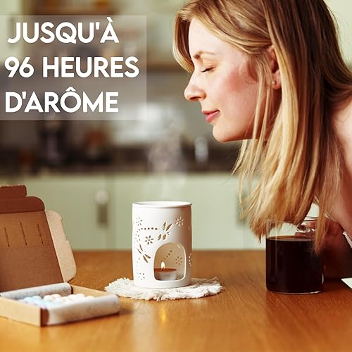 Sélection de Favoris Fondants de Cire Très Parfumée, Lot de 16-4 de Nos Odeurs Favorites - Lin Frais, Poudre Pour Bébé, Citron Vert, Basilic et Mandarine, Spa au Bois de Santal. - Nail Gallerys