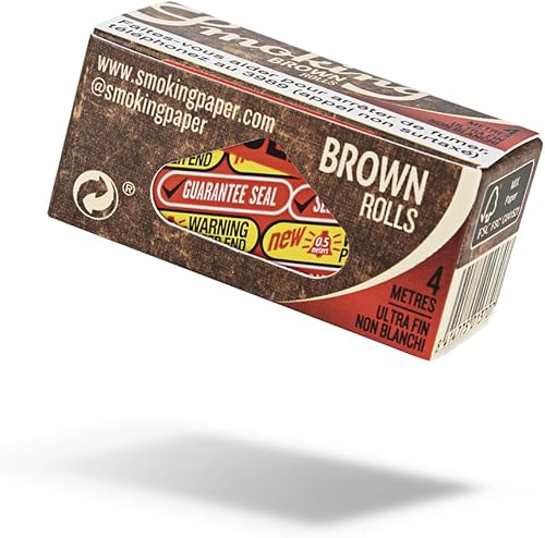 Smoking - Papier à Rouler - Brown Rolls x10 - Nail Gallerys