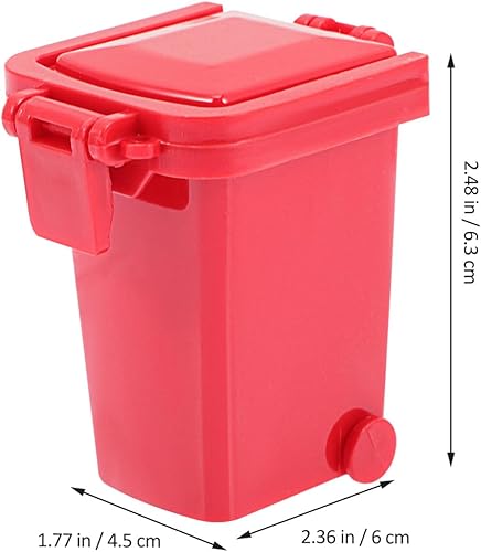 Totority 4 Pièces Poubelle De Tri Des Ordures Jouets De Bureau Jouets Éducatifs Pour Enfants Poubelle De Table Squiz Jouets Poubelle Pack Jouets Organisateur De Bureau Abs Coloré Poubelle - Nail Gallerys