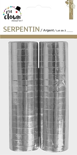 P'TIT CLOWN - Rouleaux de Serpentins - Lot de 2-4 m - Décoration Festive pour Anniversaires et Événements - Nail Gallerys