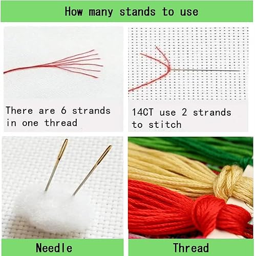 Canevas Broderie Point De Croix Kit Complet Adulte Debutant, Paysage De Moulin À Vent Hollandais 14Ct Kit Broderie Point De Croix Compté Imprimé Enfant Débutant Adulte Anglaise, Easy Set Loi - Nail Gallerys