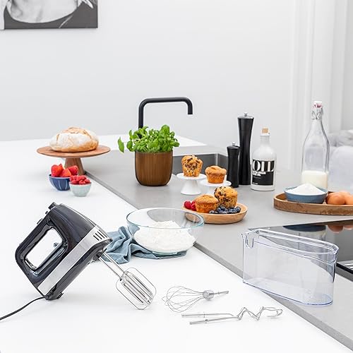 Princess 222206 Batteur à main 500 W Noir, Argent - Nail Gallerys