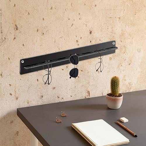 Bkljkf Support Mural pour Organisateur de Lunettes, Support de Lunettes de Soleil pour Mur - Présentoir de Rangement pour Lunettes en Acrylique,Organisateur de Rangement de Lunettes, présentoir pour - Nail Gallerys