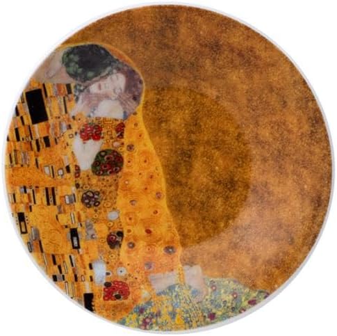 DRW Set 2 Tasses avec assiette Klimt 6 x 6 x 11 cm - Nail Gallerys