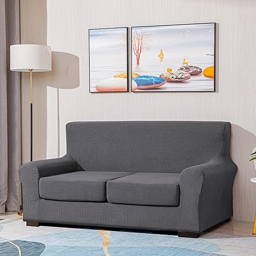 EBETA E Housse de canapé, avec 1 housse de coussin séparée, extensible, pour canapé (printemps, 1 place) - Nail Gallerys
