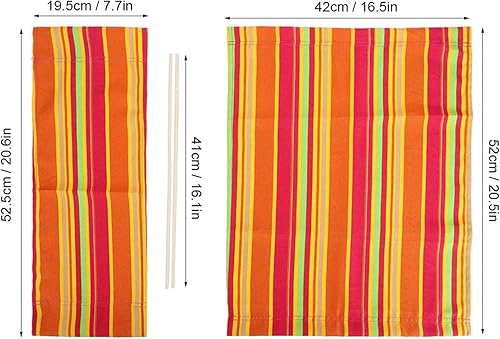 Remplacement de canva de chaise de directeur, tissu de siège fournitures de tir à domicile tissu accessoires de meubles à usage quotidien protecteur de tabouret pour directeur à domicile(coloré) - Nail Gallerys
