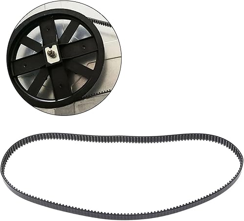 NVOQILIN Courroie de machine à pain 190 dents 570 mm Courroie d'entraînement pour machine à pain Accessoires pour cuisine - Nail Gallerys