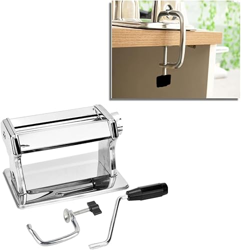 Cocoarm Machine à rouler pour argile polymère, presse manuelle en argile polymère, rouleau en métal, machine à rouleaux d'argile, modèle à six épaisseurs réglables, base antidérapante, Moderne - Nail Gallerys