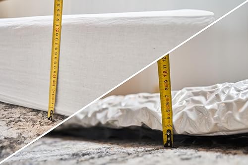 Luvego Sac Sous Vide pour Matelas 240x130CM - 1 Sac XXL, Housse de protection en Plastique pour Matelas - Stockage à long terme sans mites, poussière et humidité - Nail Gallerys