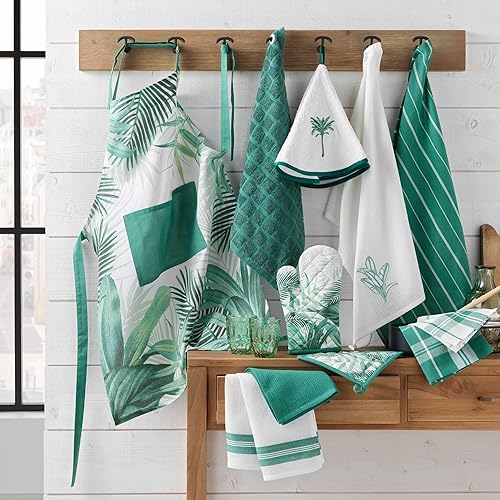 Douceur d'Intérieur, Essuie-Main (50 x 50 cm) Botanique, 100% Coton Uni - Nail Gallerys