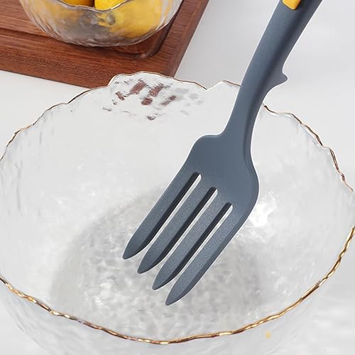 Fourches De Cuisson En Silicone - Ustensiles Résistants À La Chaleur, Fourchettes Flexibles Non Rayées | Matériau Durablle BPA-Frees, Conception Poignée Propre Facile, Outils Cuisine Légers Toute - Nail Gallerys