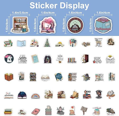 100 Pièces Autocollant Vintage, Autocollants Esthétiques, Autocollants De Lecture De Livre, Autocollants En Vinyle Imperméable, pour Ordinateur Portable, Planches à Roulettes Et Albums De Découpage - Nail Gallerys