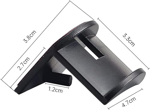 Lot de 12 crochets à chapeau auto-adhésifs pour casquette de baseball adaptés pour montage mural sans perceuse. Organisateur de chapeaux - Nail Gallerys