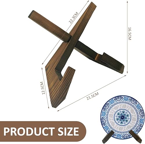 1 étagère à livres de cuisine, support en bois, support de livre de cuisine anthracite, support portable et stable, support multifonction - Nail Gallerys