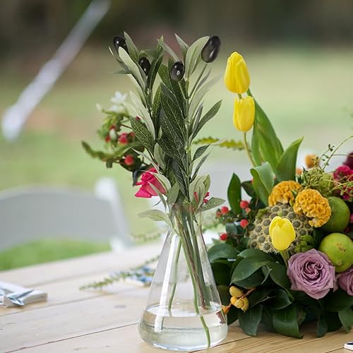 Ciieeo Branches d'olivier artificielles - Plantes vertes - Plantes en plastique - Pour les vacances - Nail Gallerys