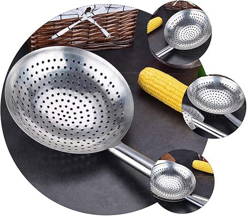 1 Pc Passoire En Acier Inoxydable Cuillère à Passoire Filtre Cuillère Passoire Cuillère à Fentes En Acier Inoxydable Passoire De Cuisson Passoire à Nouilles Pates Gnocchi - Nail Gallerys