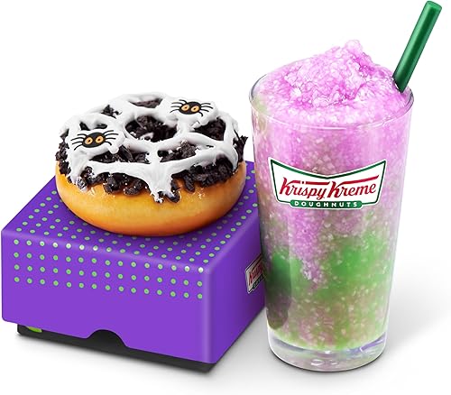 Mini Brands Capsule Create Krispy Kreme Halloween série 1 de ZURU - Mini sous Licence à Collectionner, Emballage Surprise, DIY, travaux manuels, Jeu en résine, Fantaisie, réplique d’Aliments - Nail Gallerys