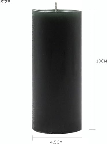 KuTi Kai Bougies à basse température en cire qui coule pour créer une atmosphère romantique (noir) - Nail Gallerys