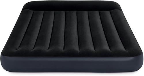 Intex 64150ND - Materasso Dura-Beam Pillow Rest Matrimoniale Con Pompa Elettrica Incorporata, 152x203x25 cm - Nail Gallerys